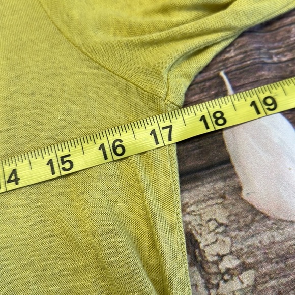 Anthropologie • Pilcro Chartreuse Cut-Out Sweater • Sz XS/S • NEW! - Picture 12 of 14